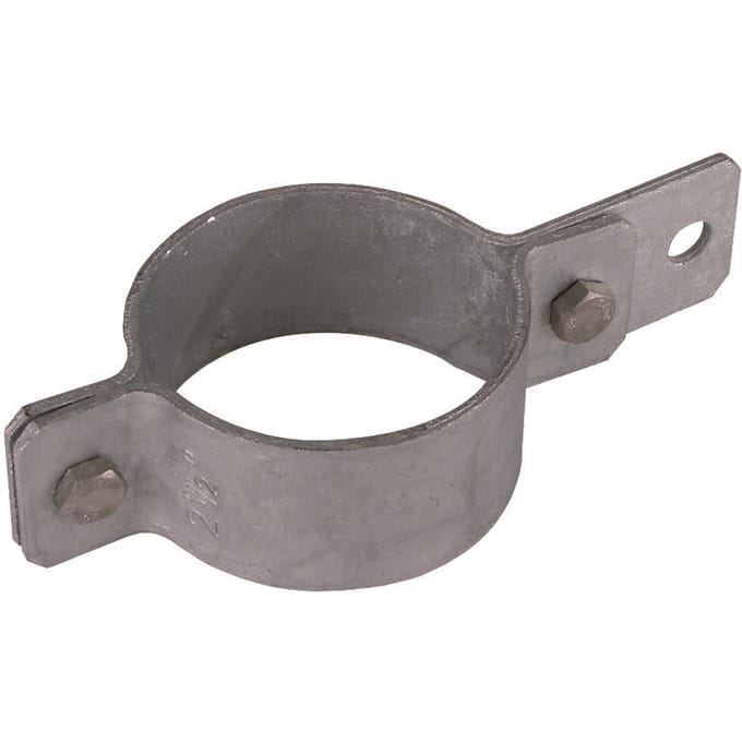 Dehn aardingsbuisklem 76mm met boring 11mm St/tZn - 410212