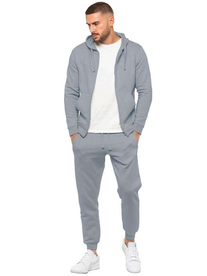 Enzo | Heren Zip Up Hoodie Tracksuit Set