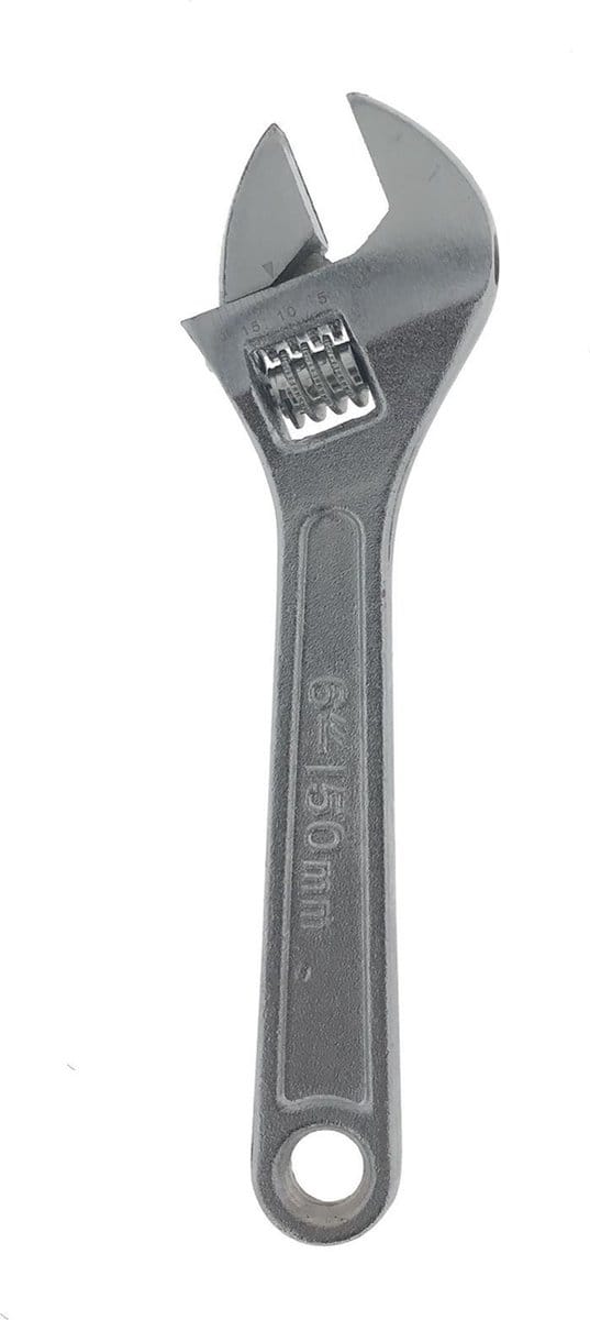Benson Moersleutel Verstelbaar - 6 inch - gesmeed metaal - 15 cm