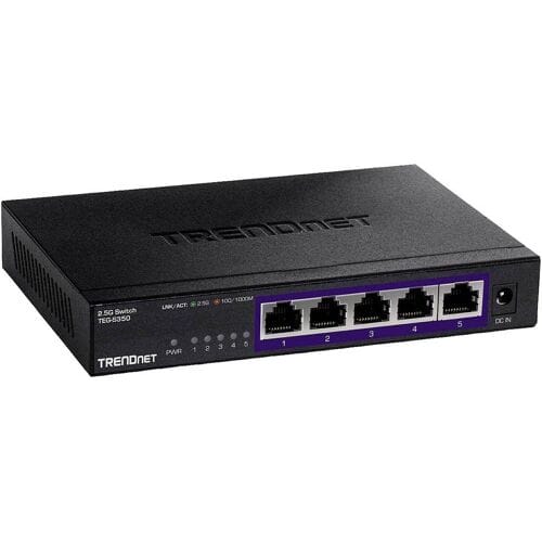 TRENDnet TEG S350 5-Port Unmanaged 2.5G Switch