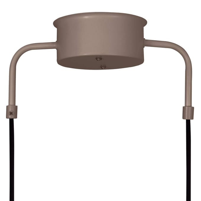 Globen Lighting hanglamp CURVE, lengte 165 cm, bruin 5-lamps.