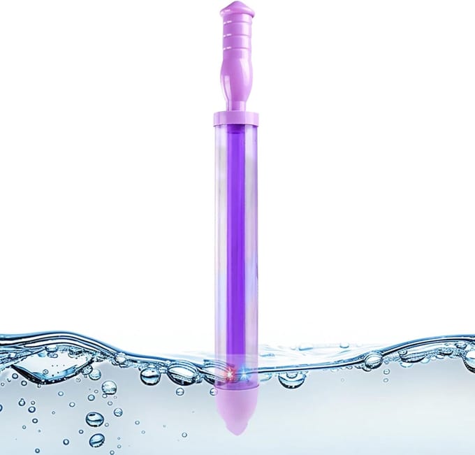 Interactief Waterspeelgoed - Lichtgevend Waterpistool - Buiten Spelen - Interactief Vechtspel - 45 cm Lengte - Lila