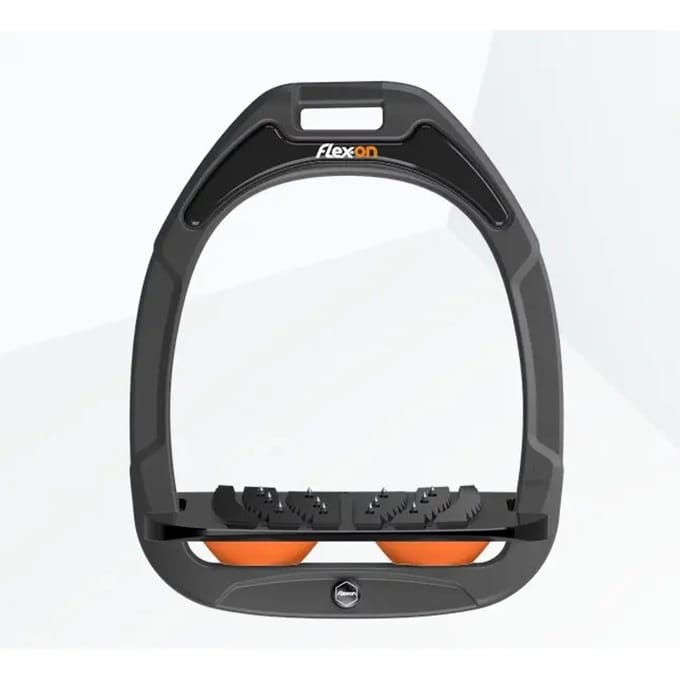 Ultra Grip Ingelopen Steigertjes Antraciet/Zwart/Oranje Flex-On Green Composite