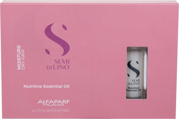 Alfaparf Milano Semi Di Lino Moisture Nutritive Essential Oil 6 X 13 Ml