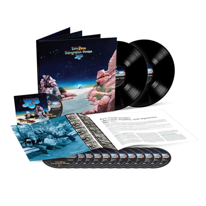 Yes - Tales from Topographic Oceans (Super Deluxe Edition) (LP + CD + DVD )