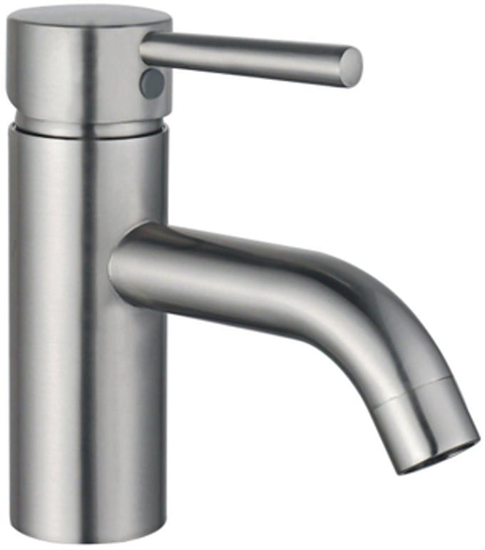 FugaFlow Eccelente Sobrado Badkamer Wastafelkraan - 14.6cm - opbouw - RVS geborsteld PVD