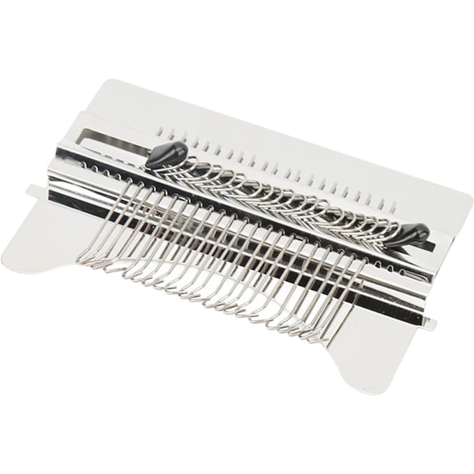 21 Haak Stopmachine Mini Weefgetouw Robuust Eenvoudige Bediening Houten Stopweefgetouw voor DIY Kleding white