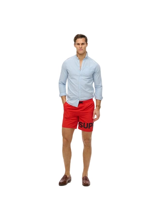 Superdry Graphic 17 Zwemshort Heren - Maat M