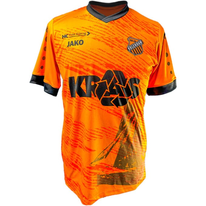 JAKO RKAV Volendam Thuisshirt 22/23 smu rkav v'dam 22-23