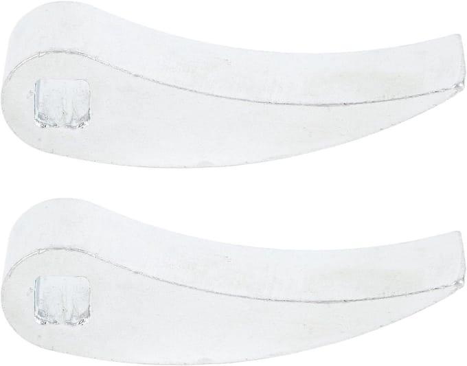Koevoet Adapter - Wrench Tool - Krappe Ruimtes - CRV Staal - 2 Stuks - Zilverkleurig
