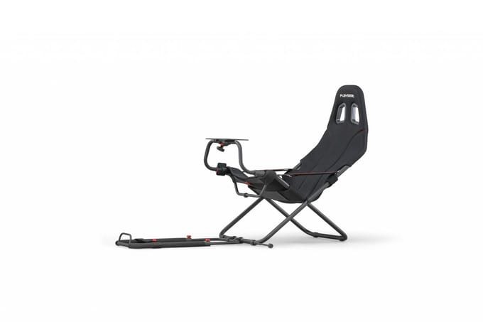 Playseat Challenge ActiFit Opvouwbare Racestoel + Thrustmaster T300 RS GT Racestuur - PS5/PC - Zwart
