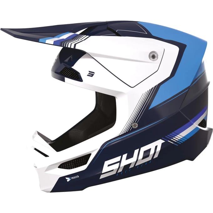 Kindermotorhelm Shot Race - Tracer