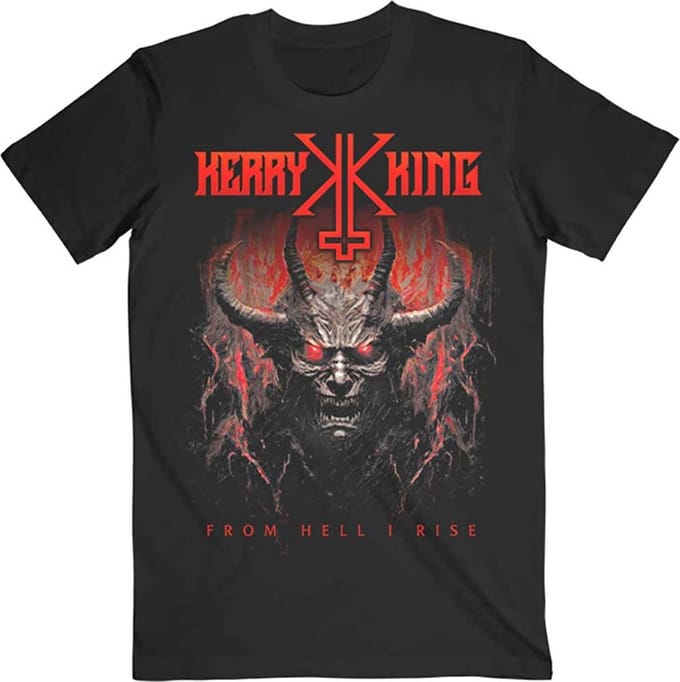 Kerry King - From Hell I Rise Cover Heren T-shirt - S - Zwart