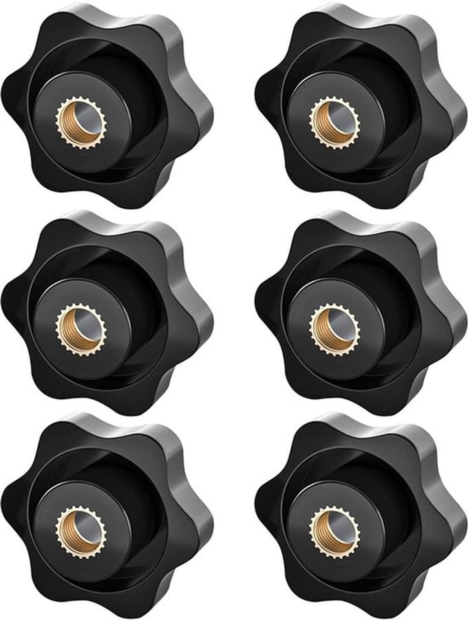 Store_8 - Stervormige knopmoer M8 - Klemknop voor mechanische