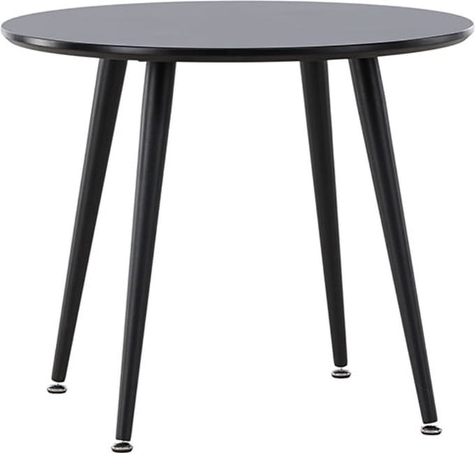 Plaza eetkamertafel voor kinderen Ø60 cm zwart.