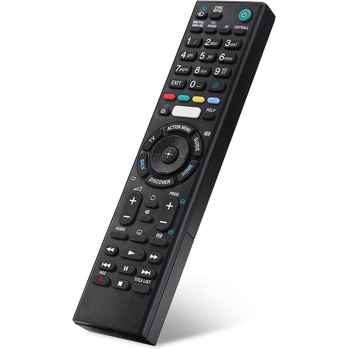 Télécommande universelle de remplacement pour Smart TV RMT-TX100D blanc