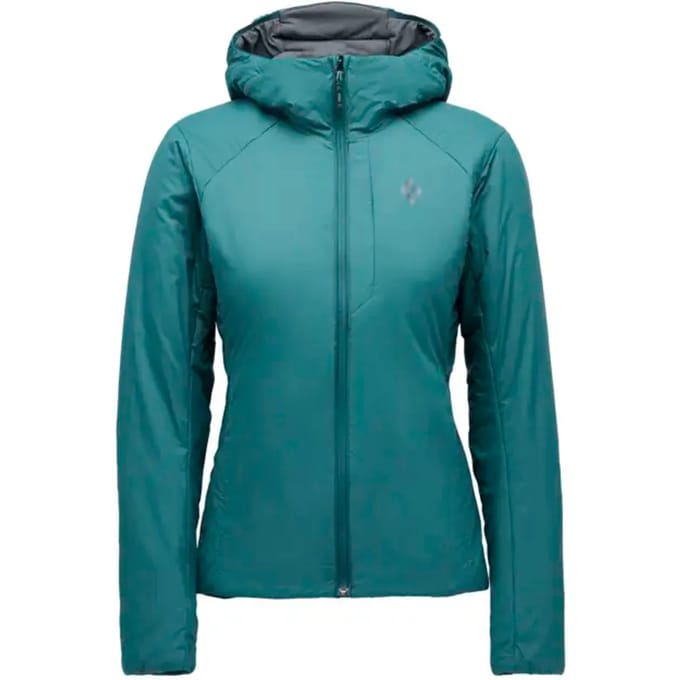 Dames stretch parka met capuchon Black Diamond First Light 2.0