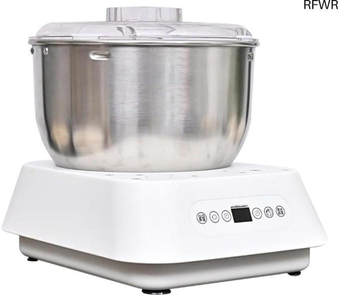 RFWR® Elektrische deegmaker met fermentatiefunctie en 5L capaciteit