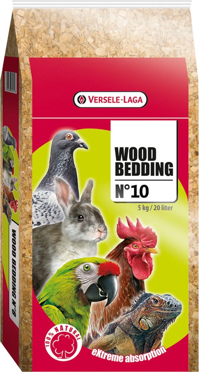 Versele-Laga Wood Bedding Beukenhout 10 mm 5 kg Gebroken