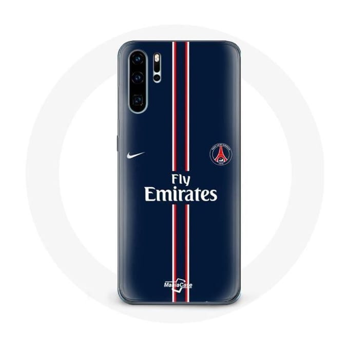 Coque - Nike - Huawei P30 Pro - Souple - Protection - PSG Fly Emirates Logo