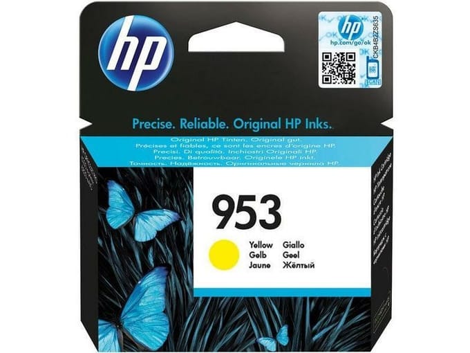HP Inktcartridge 953 (F6U14AE) Geel