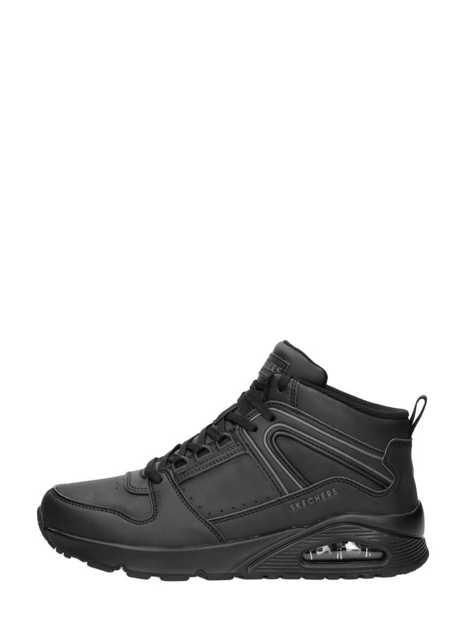 Skechers Uno - Keep Close Heren Sneakers - Zwart