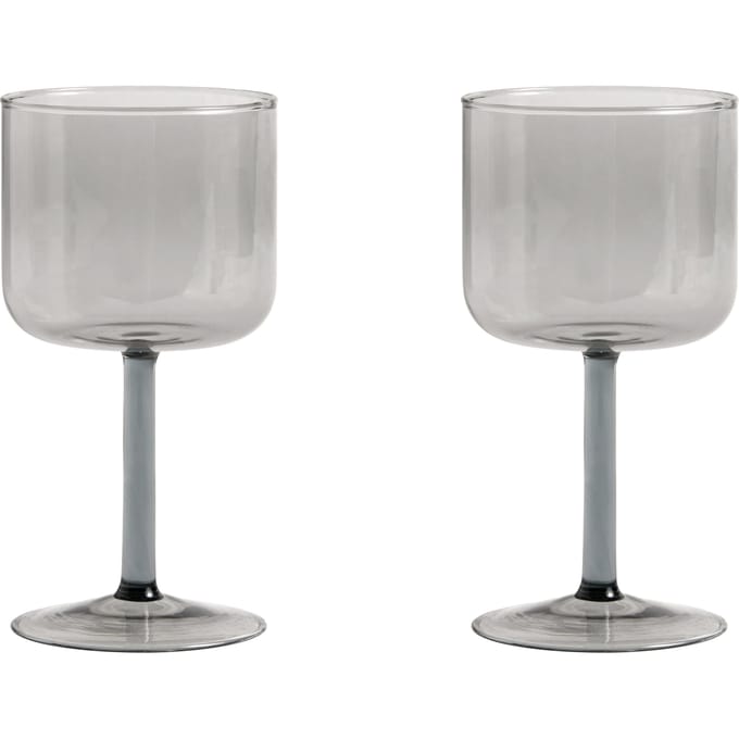 HAY - Tint Wijnglas set van 2 - grijs - grau