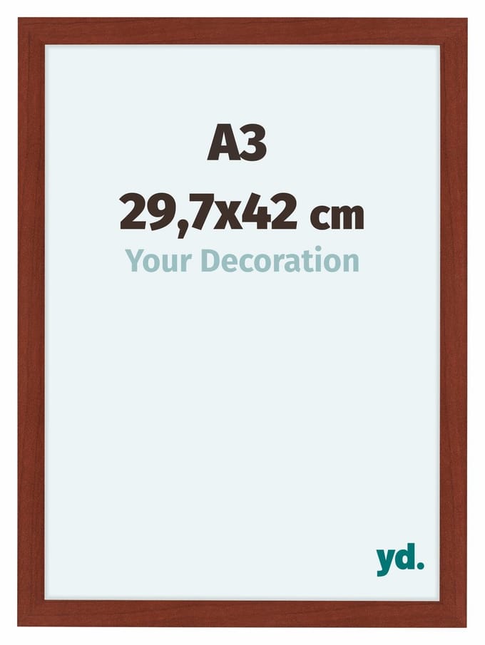 Your Decoration - Fotolijst A3 29,7x42 cm - MDF - Kersen - Como