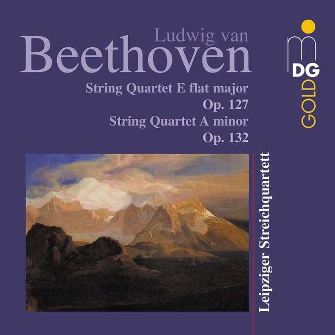 Leipziger Streichquartett - Beethoven: String Quartets Op.127 & 132 (CD)