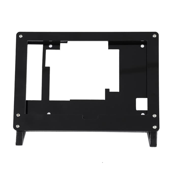 5 inch Acryl Beugel Case Houder Cover LCD Display Scherm Voor Raspberry Pi Zwart