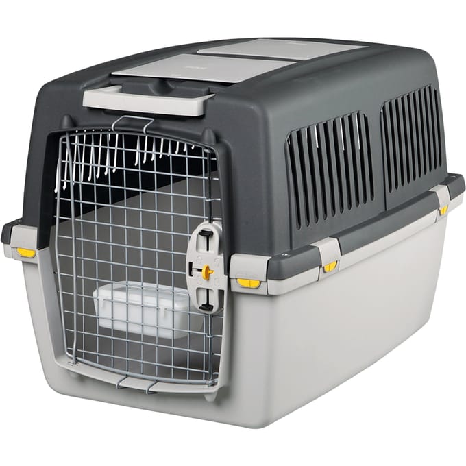 Stefanplast Gulliver 4 IATA transportkooi, grijs/grijs, 71 x 51 x 50 cm