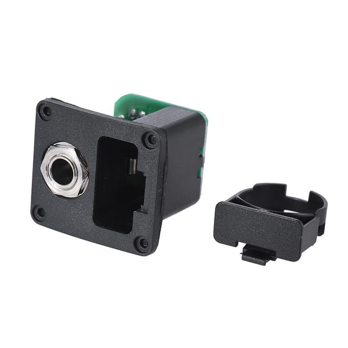 Ukelele Ukelele Uke Piezo Pickup Preamp 3-Band EQ Equalizer Tuner Systeem met LCD Display gray