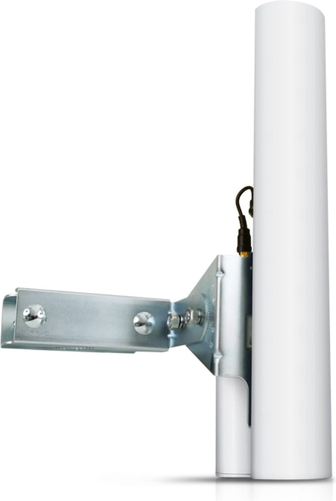 Wi-Fi-Antenne UBIQUITI AM-5G17-90 5 GHz 17,1 dBi Buitenkant Wit