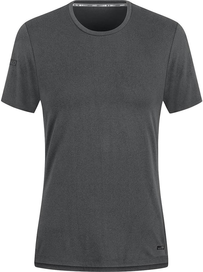 Jako Pro Casual T-Shirt Dames - Asgrijs | Maat: 34