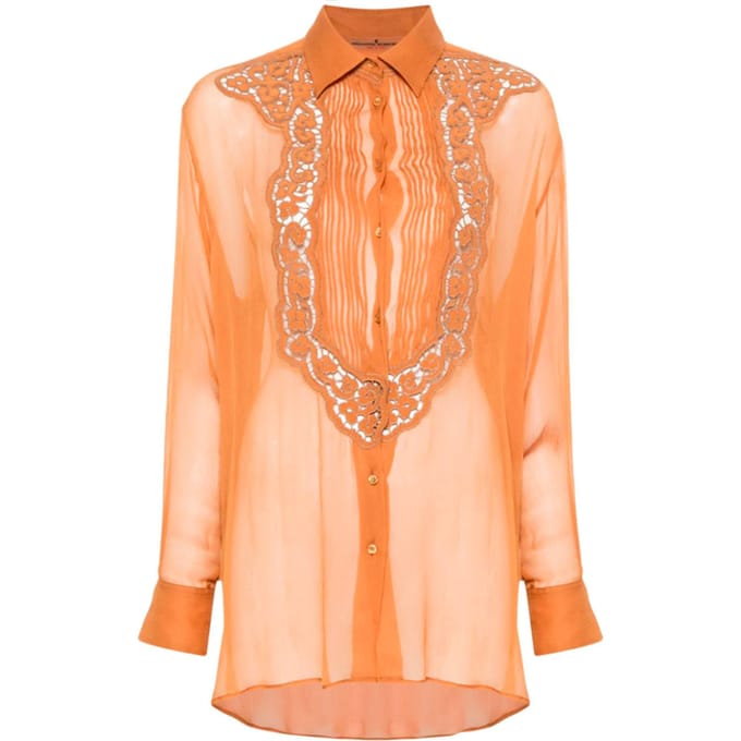 Ermanno Scervino bruine overhemden