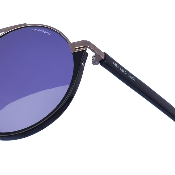 Unisex AB12315 Ronde Zonnebril