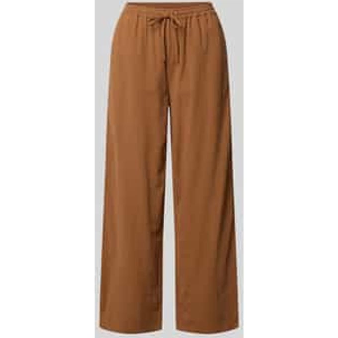 Stoffen broek in verkorte pasvorm model 'CISSIE'