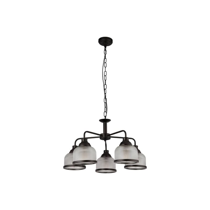 Searchlight Highworth hanglamp, 5-lamps