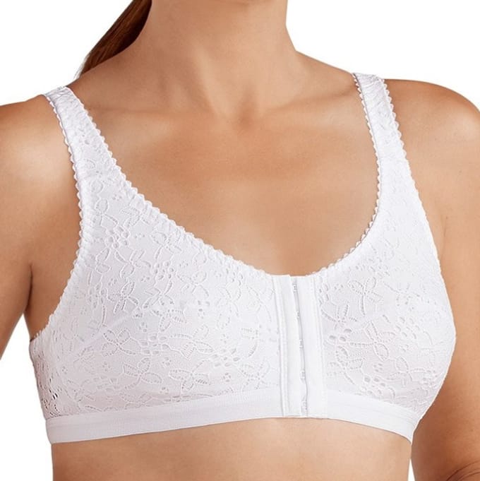 Amoena post-operatieve BH Sandra 0622 SB - WHITE maat XXL