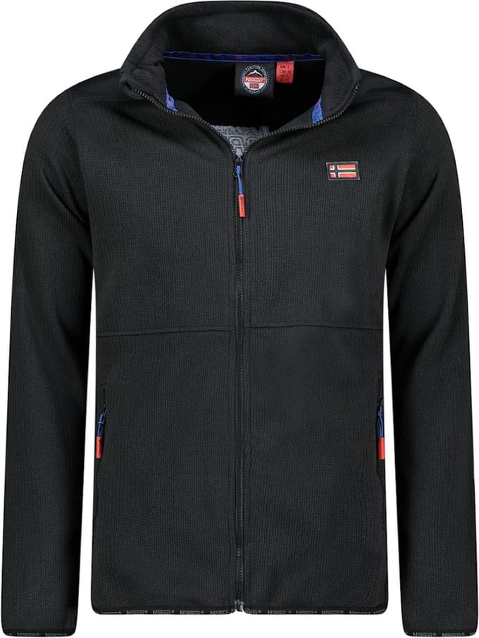 Geographical Norway Tickael Fleece Vest Heren Zwart - M