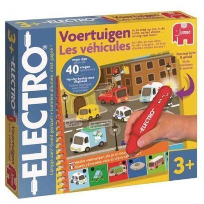 Jumbo Electro Wonderpen voertuigen Bordspellen