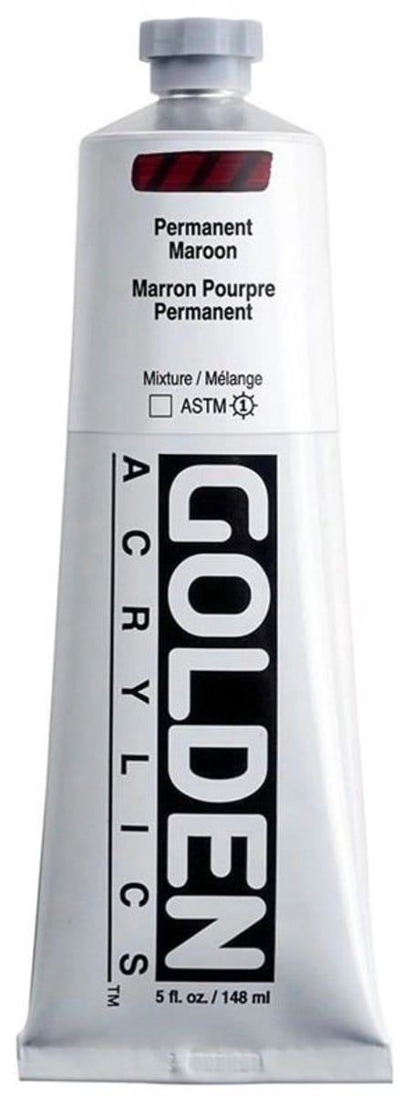 Golden Heavy Body Acrylverf Permanent Kastanjebruin 148 ml