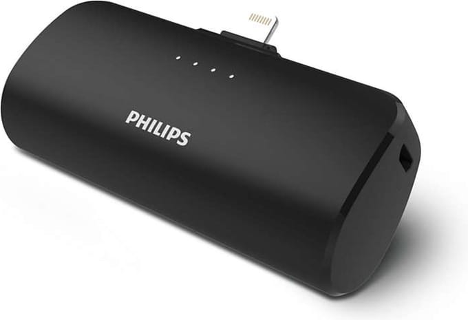 Philips Powerbank - Lightning aansluiting - Compact Formaat