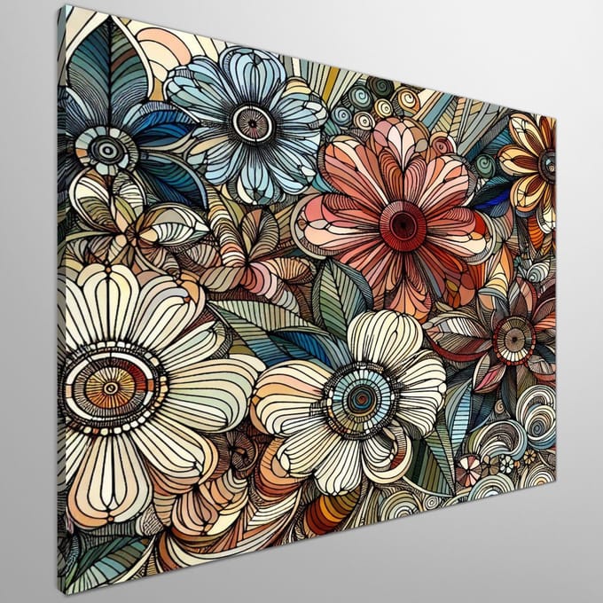 Kunstprint | Wanddecoratie | Canvas | 100 × 100 cm