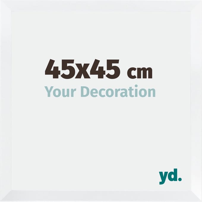 Your Decoration - Fotolijst 45x45 cm - MDF - Wit Mat - Catania