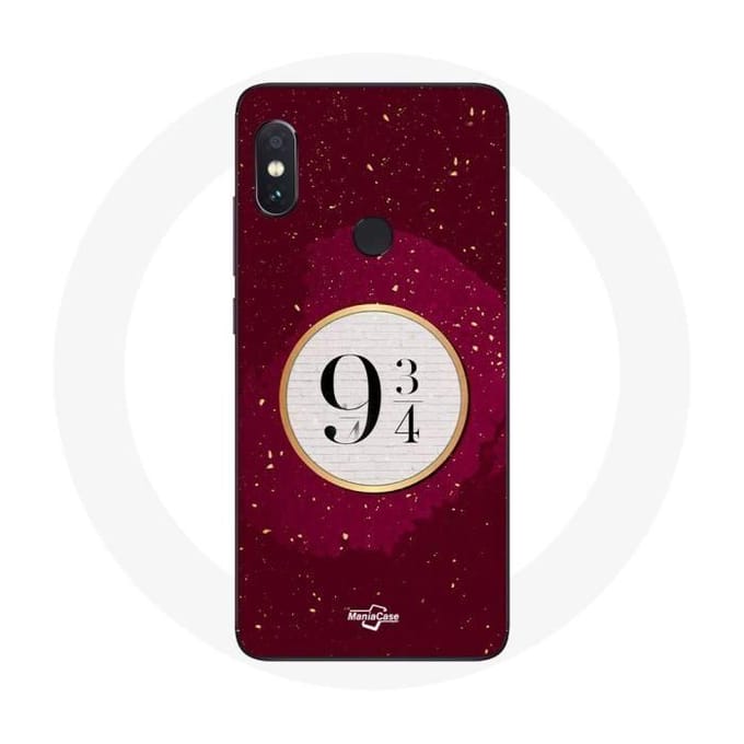 Coque - Harry Potter - Xiaomi Redmi Note 5 Pro - Rouge - Souple - Voie 9 3/4