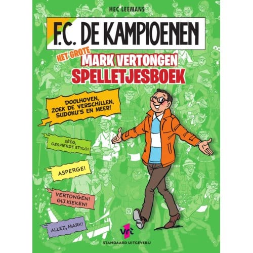 Het Grote Mark Vertongen Spelletjesboek - F.C. De Kampioenen - Hec Leemans
