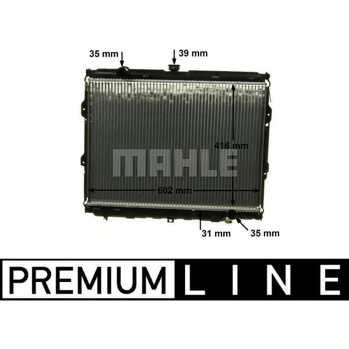 Radiator, motorkoeling MAHLE CR 1319 000P