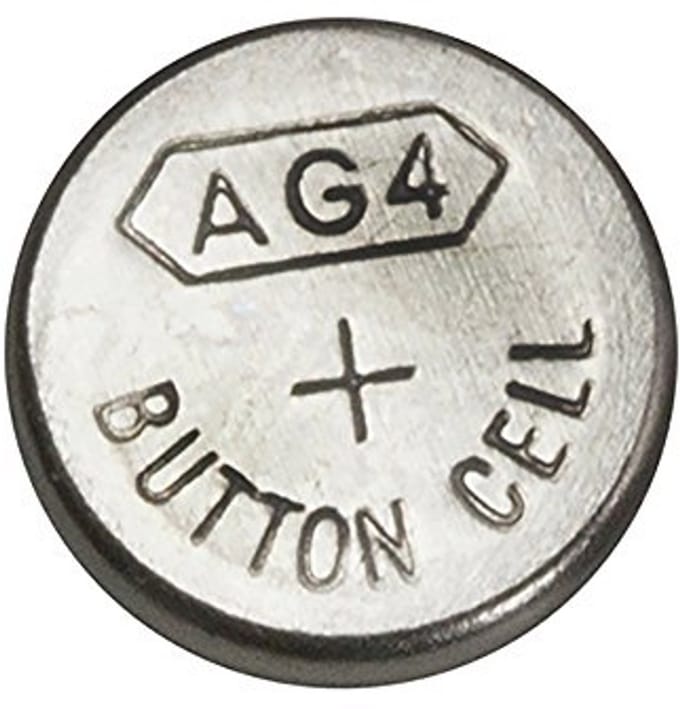 Alkaline Knoopcellen AG4 1,5 V - 10 Stuks