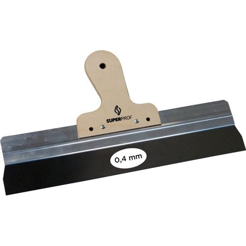 Spackmes - Super Prof - aluminium 570 mm RVS met houten greep